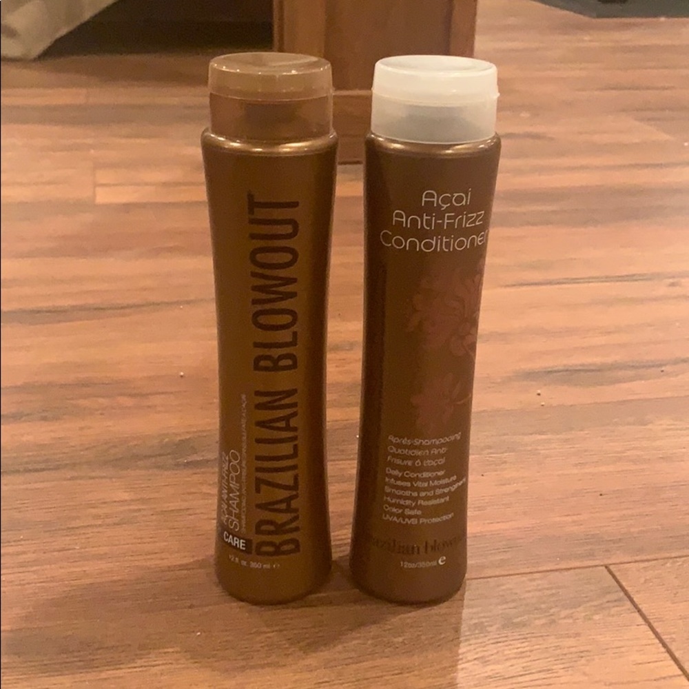 Professional anti frizz shampoo and conditioner